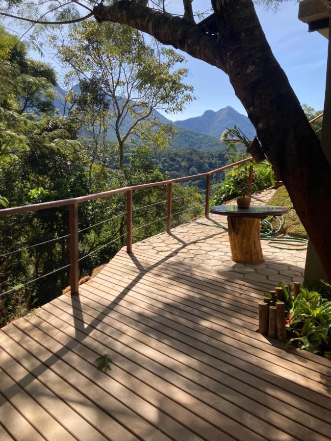 O Chalé mais bucólico de Araras. Vista linda Extérieur photo